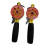 2pcs Ice Fishing Rod High Strength Plastic Construction-L 6