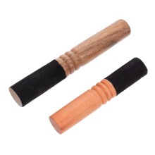 2pcs Tibetan Singing Bowl Mallet Wooden Striker Set for Clear Resonant Sound and Meditation