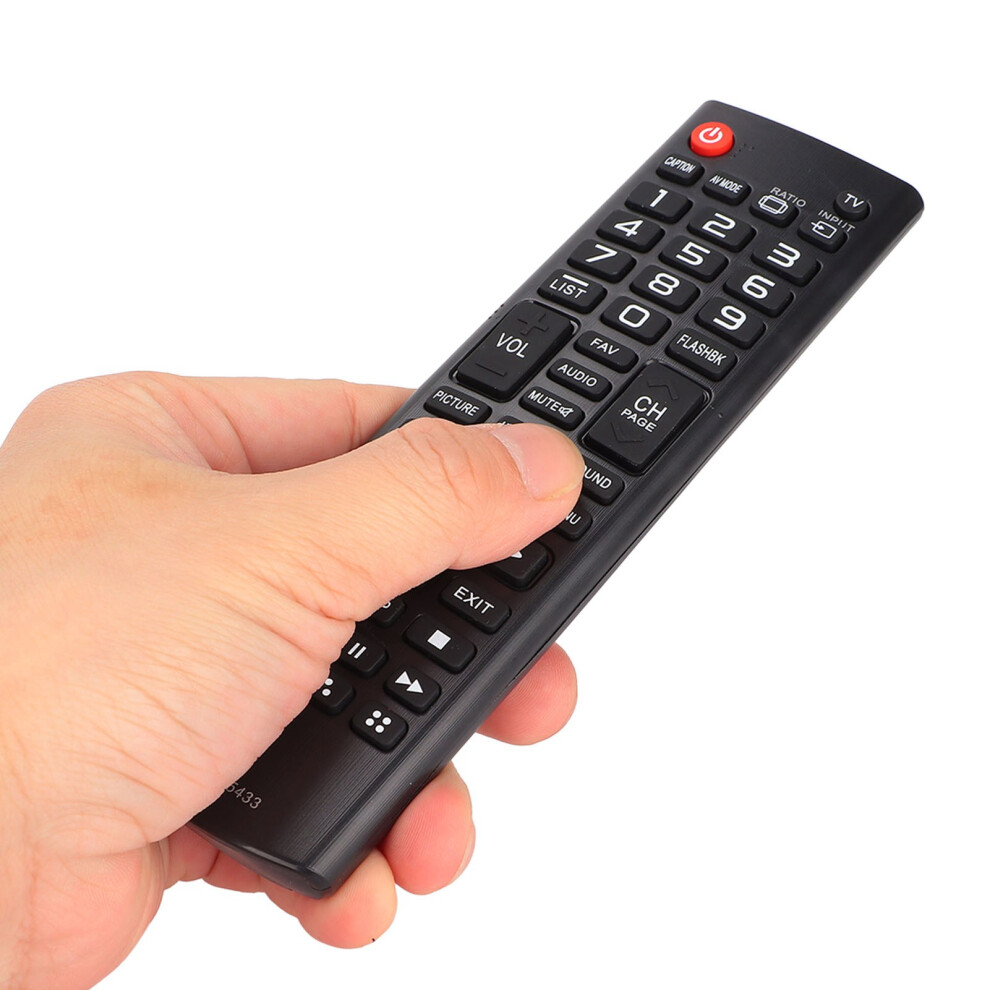 Remote Control For 32/43/49 Inch Lcd Tv - Abs Material, 2 Aaa Batteries 9481390407739