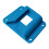 Mount Base for Folding Bicycles Front Carriers Adapter,-Blue 1
