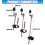 Drum Rack Stand Drum Senor Bracket Meet Tube-3 section rod 4