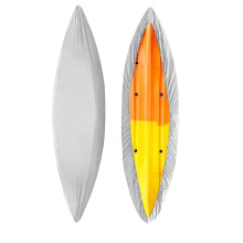Canoes Dustproof Cover with Elastic-silver for 4.1 to 4.5 M