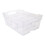 Strata Strata Organise Me Clear Plastic Storage Basket - Medium 1