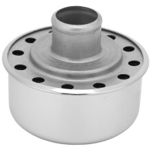 Runder silberner Druckknopf-Atmungsventilabdeckung für SBC BBC SBF 302-502