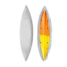 Oxford Cloth Canoes Dustproof Cover for-silver for 3.1 to 3.5 M