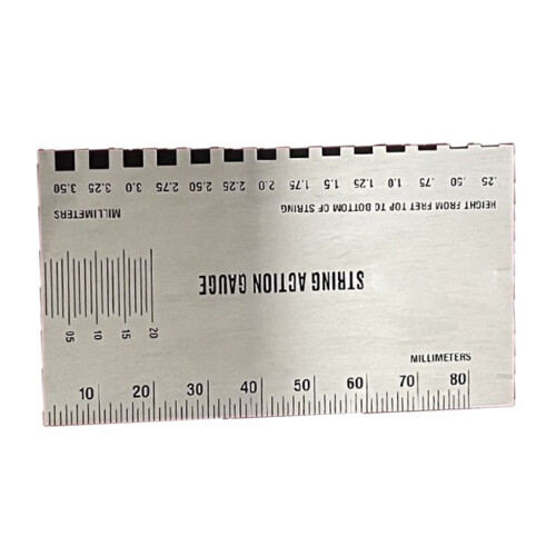 Practical Guitar String Action Gauge Easy to Carry Suitable for