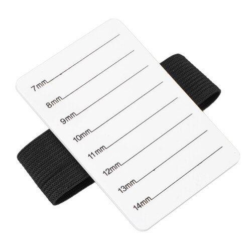 Eyelash Extension Hand Plate with Adjustable Wrist Strap, Plastic, 8x5.5cm 1