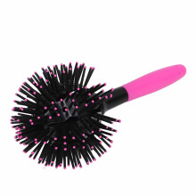 3D Curly Hair Comb, TPE, Heat Resistant 140C, 8.5x4.1in
