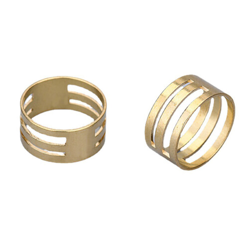 Brass Open Ring for Earring Making, 17mm Inner Diameter, DIY Jewelry Tool 1