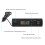 Car Digital Temperature Clock, Dual Probe, LCD Display, 33x12mm 8