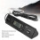 Car Digital Temperature Clock, Dual Probe, LCD Display, 33x12mm 9