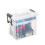 Strata Strata Two Tier StackMaster Clear Plastic Storage Box - 35L with 10L Top Box 7