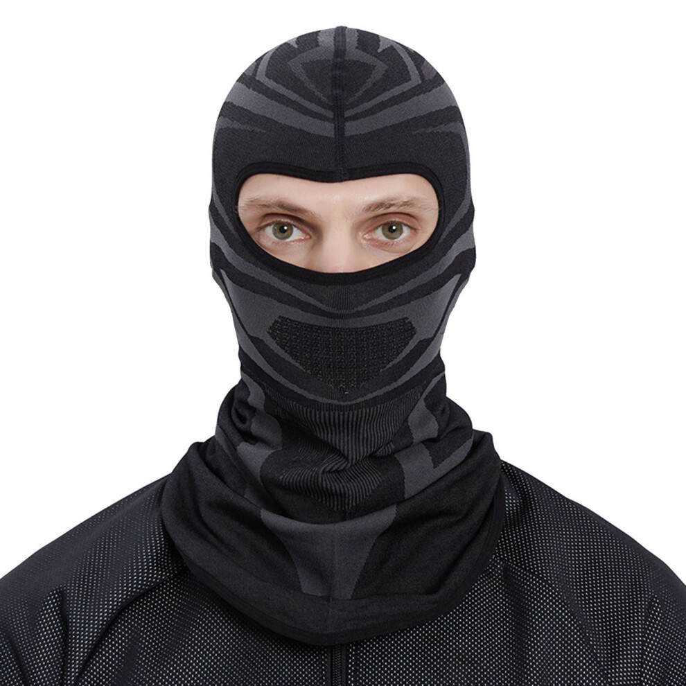 Windproof Ski Mask Neck Gaiter Unisex Thermal Face Cover For Snowboarding 9311390409337