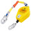 17FT Self Retracting Lifeline Fall Protection Gear with Double Locking Hook for Roofing and Construction 1