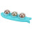 Catnip Wall Balls for Cats, 17.5x5.5cm, Blue, Rotating & Replaceable 1