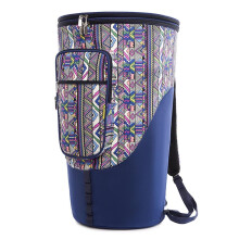 8 Inch Djembe Drum Bag Waterproof Oxford with 10mm Padded African Drum Case Ethnic Style