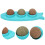 Catnip Wall Balls for Cats, 17.5x5.5cm, Blue, Rotating & Replaceable 7