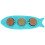 Catnip Wall Balls for Cats, 17.5x5.5cm, Blue, Rotating & Replaceable 12