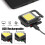 Multifunctional 500lm Rechargeable Mini LED Flashlight Keychain, 95*55*27mm 1