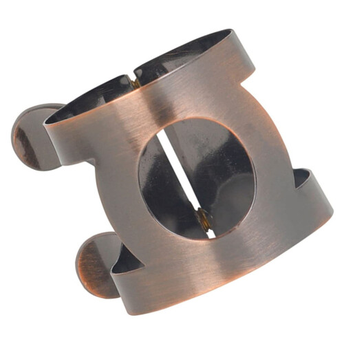 2pcs Brass Clarinet Ligature Clip Set for Secure Reed Placement and Quick Changes 1