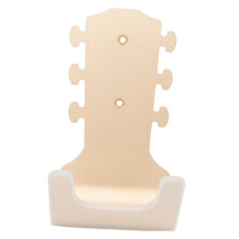 Universal Guitar Wall Mount Hanger with Protective Cover, NoDrill Adjustable Hook for Guitars and Ukuleles