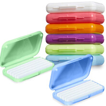 Braces Wax 6 Pack Colorful Orthodontic Wax for Braces Wearers with ColorCoded Organization