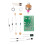 Transistor-Dimmungsschaltung Modul Kit für Schreibtischlampen Elektronisches DIY-Board BT33 12