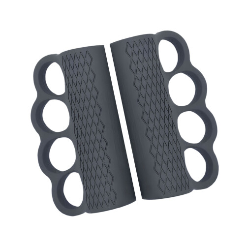 Elastic Gym Lifting Pads Secure Grip Enhancer For Rod-Black
