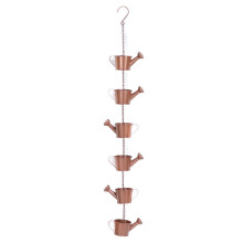 Outdoor Metal Wind Chimes KettleInspired Design Clear Tones for Garden Porch and Balcony Decor