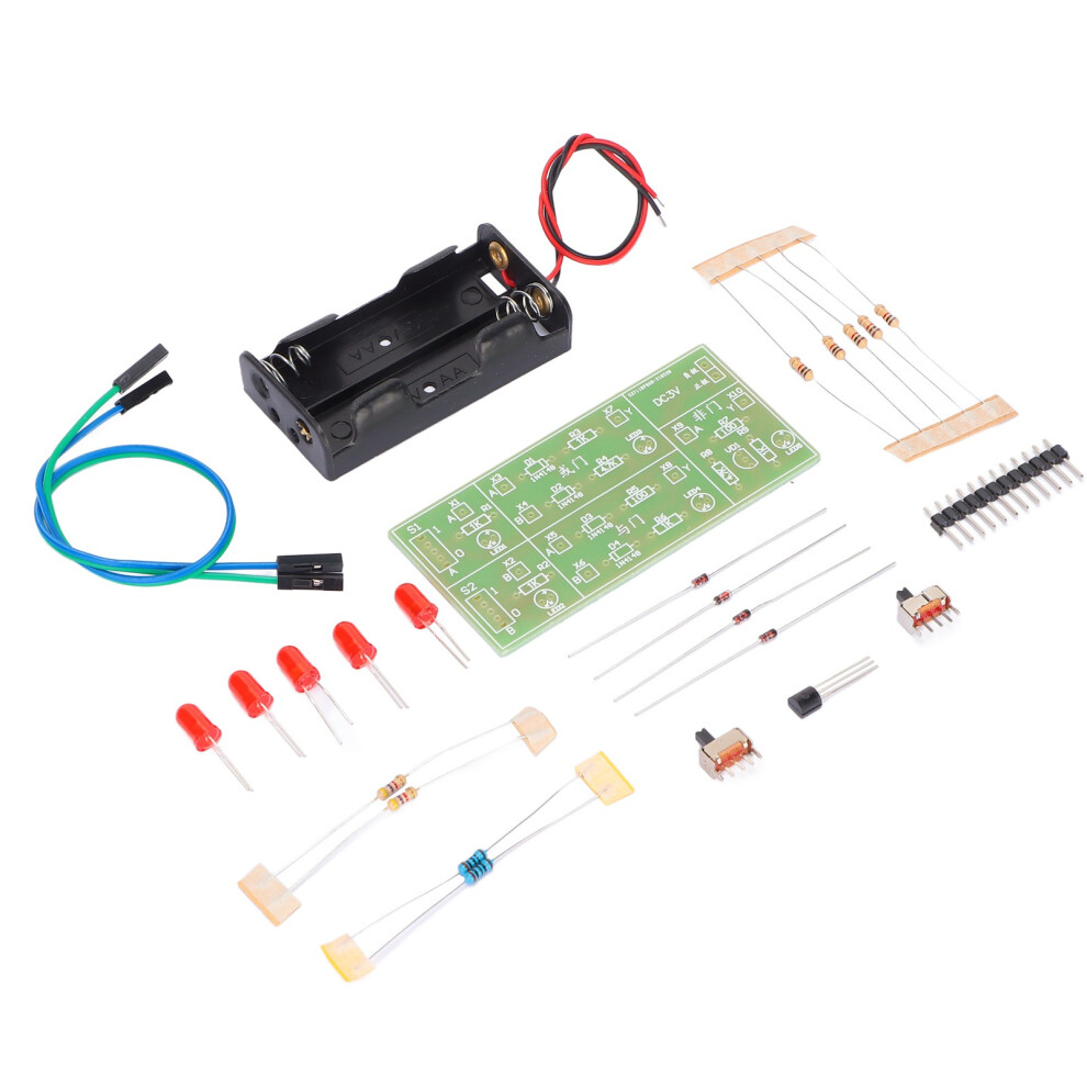 Discrete Component Gate Circuit Kit - Abs Diy Electronics, 75 X 35 X 1.6Mm 4071390411123