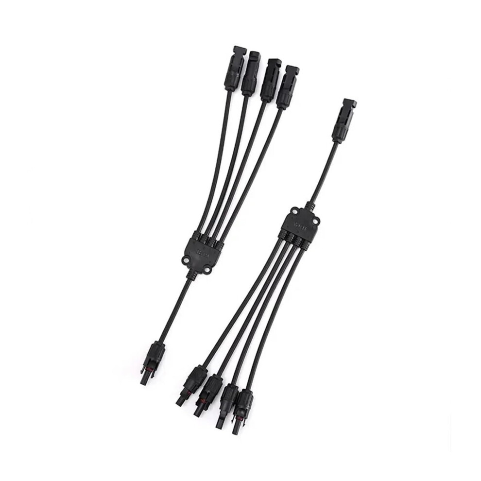 1 Pair 1000V 30A Solar Pv Connector Mc4 T Y Branch Male Female For Pv System Overcurrent Protection 9455672105231