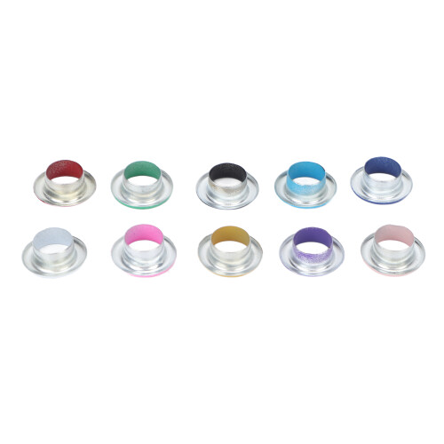 Grommet Tool Kit with 200 Colorful Iron Eyelets & Installation Tools 2