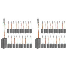 40 Pcs Carbon Motor Brushes, Replacement Angle Grinder Brush for Power Tool Repair Parts