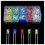 3mm LED 1000 Pcs Red Green Yellow  White Light Emitting Diodes 3