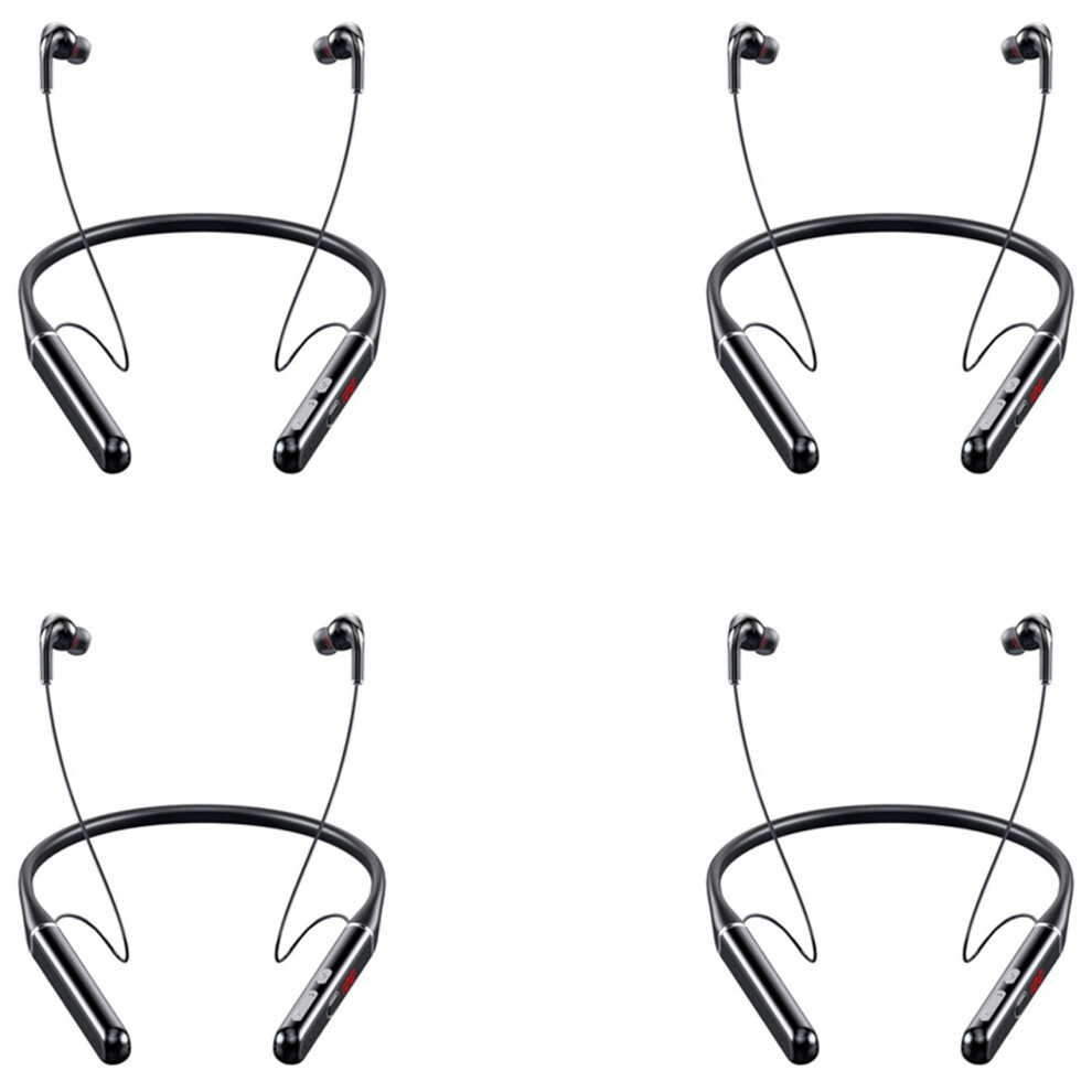 4X S650 100 Hours Earphones Stereo Wireless Headphones Neckband Noise Cancelling 4712218113460