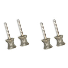 4 Pack Diamond Dog Nail Grinder Bits for Rotary Tool Fits for  and Many Others