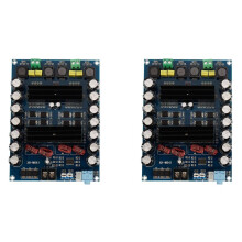2X XH-M641 TPA3116D2 DC12V 24V 150W x 2 Audio Digital High Power 2 Channels Car Amplifier with Boost Board G2-010