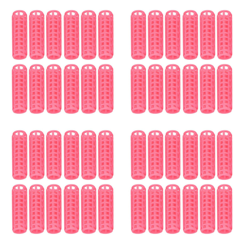 Zandonã 48 Pcs Plastic Diy Hair Styling Roller Curlers Clips