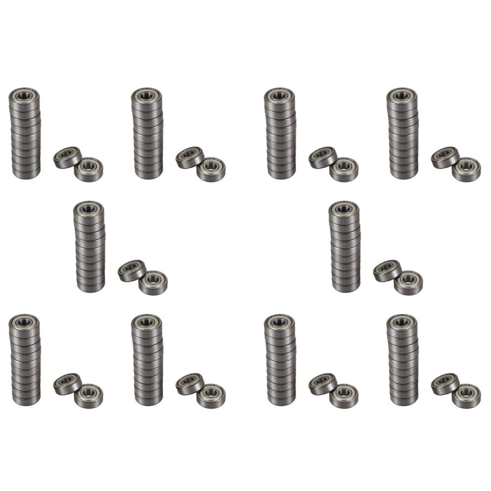 120 Pcs 608Z 22Mm X 8Mm X 7Mm Single Row Deep Bearing 4712755842304