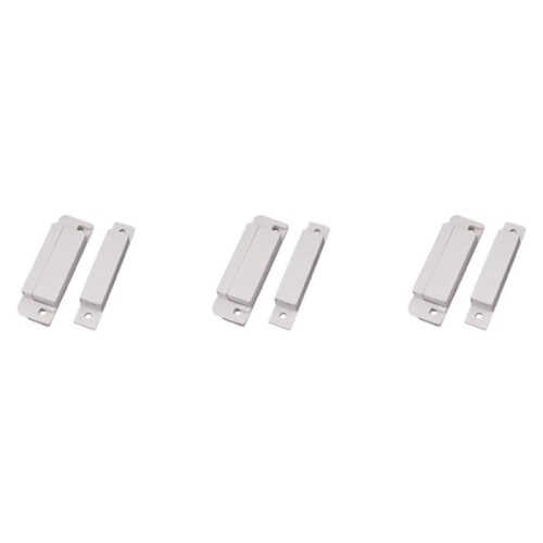 3X Magnetsensor Hause Tuer Fenster-Eintrag Warnung Alarmschalter