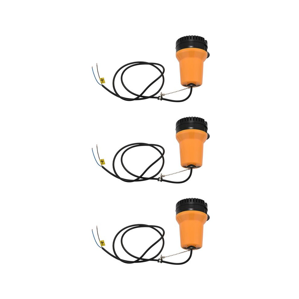 3X Bilge Pump, 12V Micro- Immersible Submersible Agricultural Irrigation Portable Electric Water Removal Pump 4713096757593