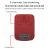 6X  Digital LCD Electronic Finger Ring Hand Tally Counter 6 Digit Rechargeable Counters Clicker-Red 5