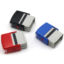 10X Self Inking Stamp Set Custom Personalised DIY Business Name Number Address Printing Rubber Stamp with Tweezers Kit