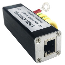 2X 100/1000M POE Telecamera IP Rete POE RJ45 E POE Dispositivo di Protezione Contro Le Sovratensioni Arrester SPD 1000M