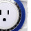 2X 24 Hour Timer Socket Mechanical Program Timer  Socket 125v Wall Outlet Protector  Saveing(US Plug) 5