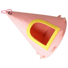 Castle Style Felt Bird Nest with Breathable Interior for Budgies and Cockatiels Cage Accessory