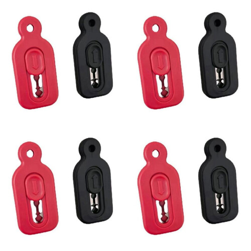 8x CreativeBread Scoring Tools Dough Bread Baking Prop Bread Surfaces Texture Cutting for Bakery Black+Red