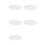 5X DIY Crystal Epoxy Mold Compote Swing Table Round Lace Coaster Table Decoration Silicone Mold 1