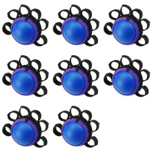 8X Hand Grip PU Finger Practice Hemiplegia Exercise Muscle Power Rubber Rehabilitation Training Gripper