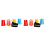 10X EQ Rotary Knob Replacement Equalizer Potentiometer Fader Knobs Push Rod Cap, Knob Cap-B 2